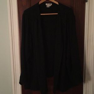 100% silk shawl collar blazer